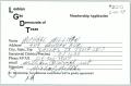 Primary view of [Texas Stonewall Democratic Caucus Application for Michael Milliken]