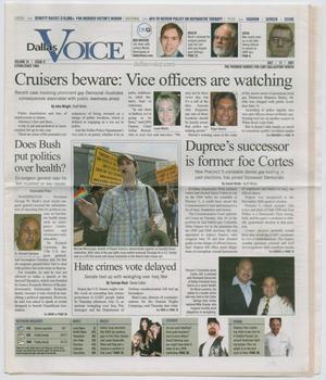 Primary view of object titled 'Dallas Voice (Dallas, Tex.), Volume 24, Issue 9, July 2007'.