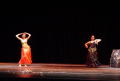 Primary view of [Two belly dancers perform, 2003 World Dance Alliance General Assembly]