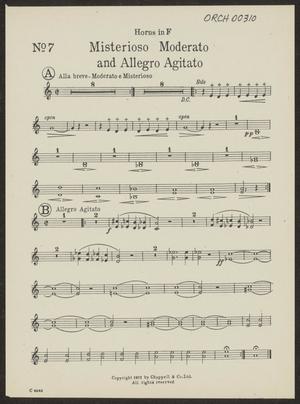 Misterioso Moderato and Allegro Agitato: Horns in F Part