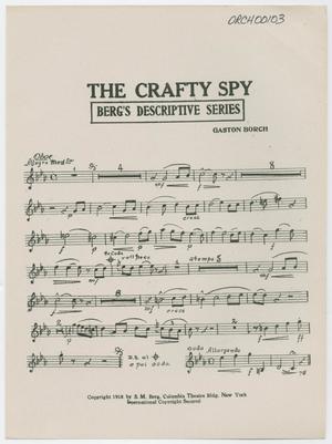 The Crafty Spy: Oboe Part