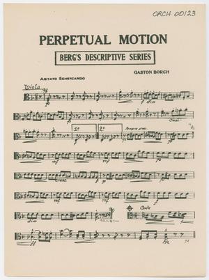 Primary view of object titled 'Perpetual Motion: Viola Part'.