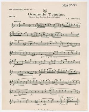 Dramatic Tension: Flute Part