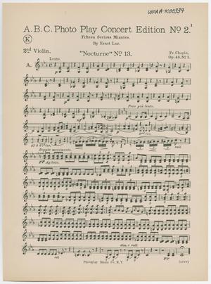 Chopiniana Suite: Violin 2 Part
