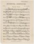 Musical Score/Notation: Mystical Tension: Cello Part