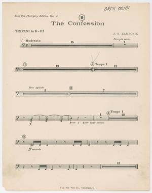 The Confession: Timpani Part