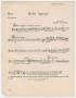 Musical Score/Notation: Molto Agitato: Trombone Part