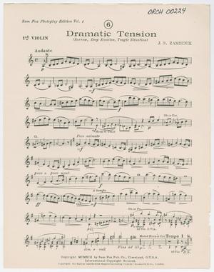 Dramatic Tension: Violin 1 Part