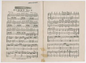 Primary view of object titled 'Hurry No. 2: Piano Part'.