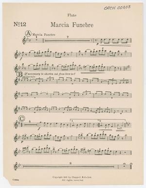 Marcia Funebre: Flute Part