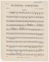 Musical Score/Notation: Agitato: Cello Part
