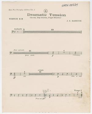 Dramatic Tension: Timpani E-B Part