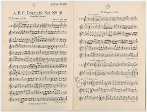 Primary view of object titled 'Russian Suite: Cornet 1 in Bb Part'.