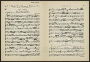 Romantic Suite: Clarinet 1 in B-flat Part
