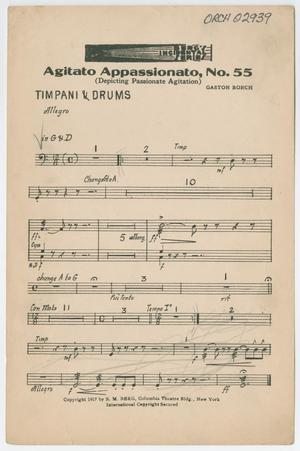 Agitato Appassionato: Tympani & Drums Part