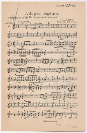 Allegro Agitato: Trumpets in Bb Part