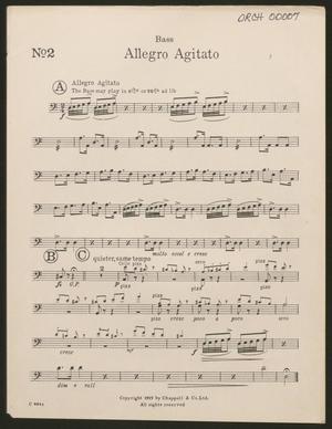 Allegro Agitato: Bass Part