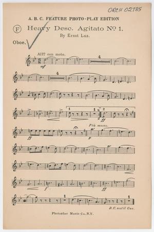 Heavy Descriptive Agitato Number 1: Oboe Part