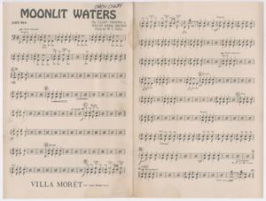 Primary view of object titled 'Moonlit Waters: Drums Part'.