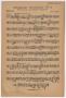 Musical Score/Notation: Dramatic Recitative Number 2: Bassoon Part