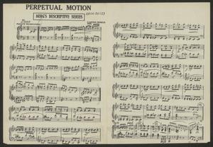 Perpetual Motion: Piano Part