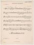 Musical Score/Notation: Andante Doloroso: 1st Cornet in A Part