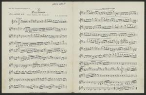 Furioso: Clarinet 1 in Bb Part