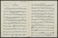 Musical Score/Notation: Furioso: Clarinet 1 in Bb Part