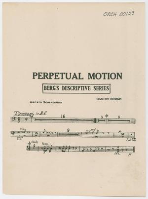 Perpetual Motion: Timpani in D & A Part