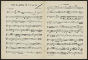 The Dancer of Navarre: Clarinet 1 in A Part