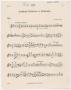 Musical Score/Notation: Andante Patetico e Doloroso: Flute Part