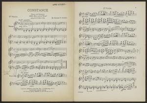 Constance: Violin 1 Part