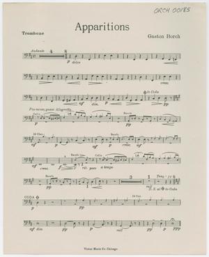 Apparitions: Trombone Part