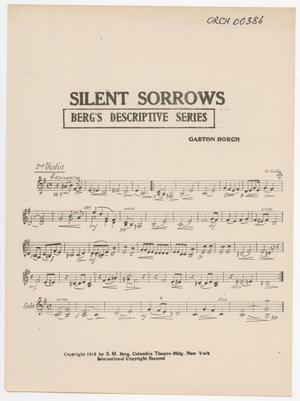 Silent Sorrows: Violin 2 Part