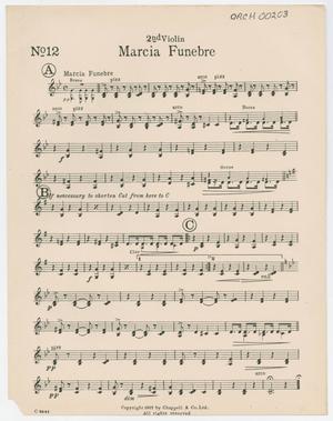Marcia Funebre: Violin 2 Part