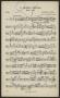 Musical Score/Notation: A Garden Matinee: Cello Part