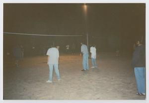 [Photograph of TAMS students playing volleyball]