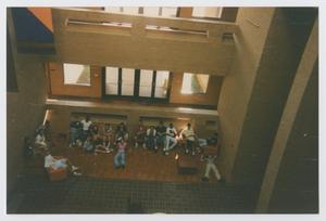 [Photograph of TAMS students in a building]