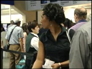 [News Clip: DFW Security Checkpoint]