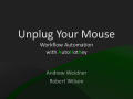 Thumbnail image of item number 1 in: 'Unplug Your Mouse: Workflow Automation with AutoHotkey'.