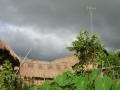 Photograph: Photograph of a thatch house [Piirdii inn] at Thamlapokpi