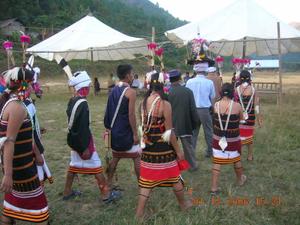 Cultural Dance performed with invited guests at the Seminar on Lamkang Culture and Origin