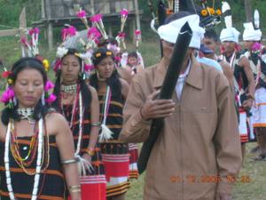 Reel Ruu Kardaam performed at the seminar on Culture and Origin of Lamkangs  at Charangching Khullen 2006