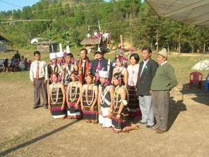 Chief Guest and Community Leaders and Lamkang Kurchuknao Kunpun and Dancers 2006