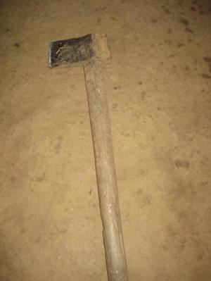 Phototgraph of an axe called Thxii