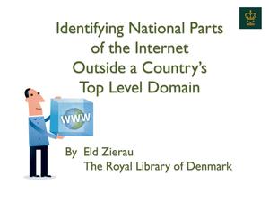 Identifying National Parts of the Internet Outside a Country's Top Level Domain