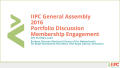 Presentation: Portfolio Discussion Membership Engagement