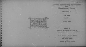 Airborne Gamma-Ray Spectrometer and Magnetometer Survey, Final Report. Prescott B (Arizona): Volume 2A