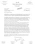 Letter: Letter from Senator Dole to Commissioner Hansen (5May05)