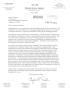 Letter: Letter from Senator Dole to Commissioner Bilbray (5May05)